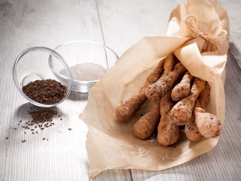 Bezglutenowe PALUCHY NA ZAKWASIE MIX ryżowe 5 sztuk zestaw