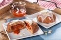 Bezglutenowe pączki pieczone OWOCOWE, 5 sztuk, bez nabiału