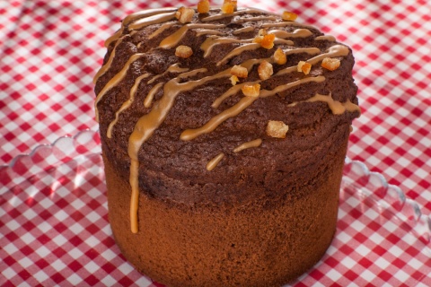 Bezglutenowy BABKA POMARAŃCZOWA KASZTANOWA Lady Baker